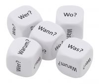 Würfel-Set Deutsch: Fragewörter Würfel-Set Deutsch: Fragewörter